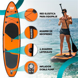 Inflatable Paddle Surf Board with Accessories Winvey SUP-O Orange-3