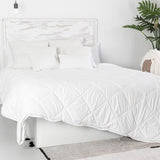 Duvet HappyFriday Basic White 120 + 250 g/m² 180 x 220 cm (2 Pieces)-3