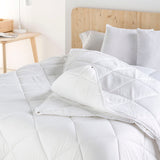 Duvet HappyFriday Basic White 120 + 250 g/m² 260 x 220 cm (2 Pieces)-4