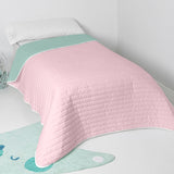 Bedspread (quilt) HappyFriday Basic Kids Dash Mint 180 x 260 cm-1