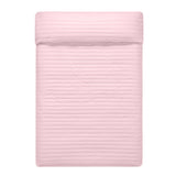 Reversible Bedspread HappyFriday Basic Dash Pink Navy Blue 240 x 260 cm-0