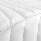 Bedspread (quilt) HappyFriday Basic Dash White 240 x 260 cm-1