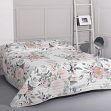 Bedspread (quilt) HappyFriday HF Delicate bouquet Multicolour 180 x 260 cm-4