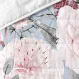 Bedspread (quilt) HappyFriday HF Soft Bouquet Multicolour 270 x 260 cm-3