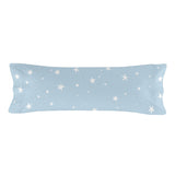 Quilted Zipper Bedding HappyFriday Basic Little Star Blue 105 x 200 cm-2