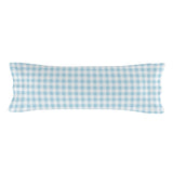 Quilted Zipper Bedding HappyFriday Basic Blue 105 x 200 cm Gingham-2