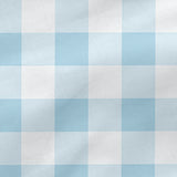 Quilted Zipper Bedding HappyFriday Basic Blue 105 x 200 cm Gingham-1