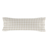 Quilted Zipper Bedding HappyFriday Basic Beige 105 x 200 cm Gingham-2