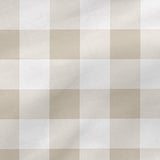 Quilted Zipper Bedding HappyFriday Basic Beige 105 x 200 cm Gingham-1