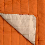 Reversible Bedspread HappyFriday Basic Dash Orange 240 x 260 cm-4