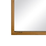 Wall mirror Golden Crystal Iron Window 90 x 3 x 180 cm-3