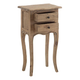 Nightstand Natural Mindi wood 40 x 30 x 72 cm-6