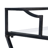 Desk Metal Crystal Iron 95 x 42 x 88 cm-4