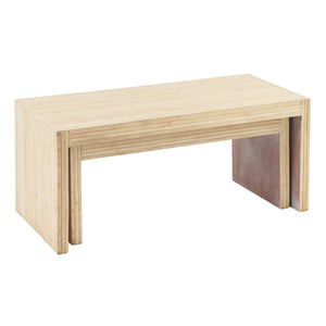 Centre Table 110 x 55 x 50 cm Wood 2 Units-0