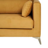 Sofa 200 x 98 x 97 cm Yellow-3