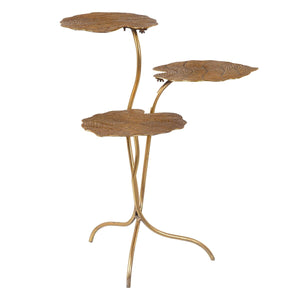 Side table 64,5 x 54 x 78 cm Golden Metal-0