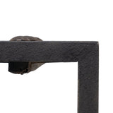 Centre Table Black Natural 165 x 64 x 55 cm-2