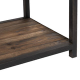 Centre Table Black Natural 165 x 64 x 55 cm-1