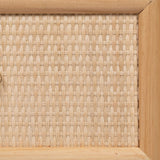 Chest of drawers SAPHIRA 44 x 35 x 100 cm Natural DMF-3