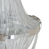 Ceiling Light 50 x 50 x 90 cm Metal Silver-3