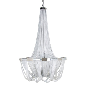 Ceiling Light 80 x 80 x 120 cm Metal Silver-0