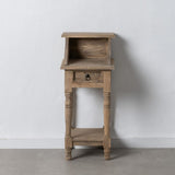 Nightstand Natural Wood 35 x 40 x 80 cm-8