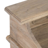 Nightstand Natural Wood 35 x 40 x 80 cm-6