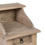 Nightstand Natural Wood 35 x 40 x 80 cm-4