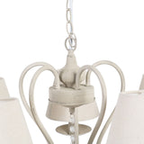 Ceiling Light 58 x 56 x 108 cm Metal Taupe Ø 15 cm Classic-6