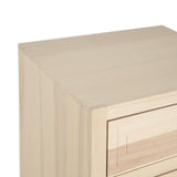 Chest of drawers MARIE 42 x 40,2 x 100 cm Natural Wood DMF-8