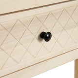 Console MARIE Natural Aspen wood 85 x 40 x 80,5 cm-4