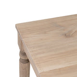 Dining Table 100 x 100 x 77 cm Natural Mindi wood-6