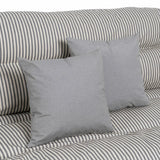 Cushion 4 Pieces Grey 120 x 80 cm-3
