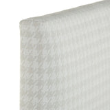 Headboard Synthetic Fabric Grey Wood 100 x 4 x 80 cm-2