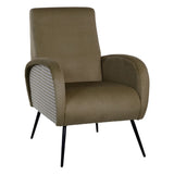 Armchair Black Green 68 x 97 x 86 cm-0