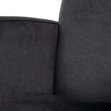 Armchair Black Grey 68 x 97 x 86 cm-6