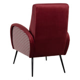 Armchair Black Burgundy 68 x 97 x 86 cm-8