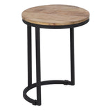 Side table 40,5 x 40,5 x 51 cm Natural Black-8