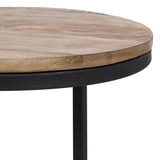 Side table 40,5 x 40,5 x 51 cm Natural Black-6