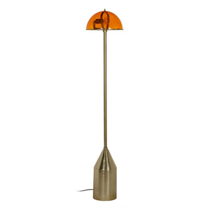 Floor Lamp Orange Golden 40 W 220-240 V 31 x 31 x 156 cm-0