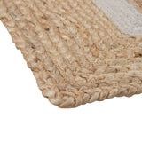 Carpet Natural White Jute 230 x 160 cm-1