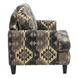 Armchair Black Taupe 91 x 90 x 95 cm-9