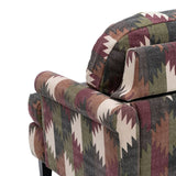 Armchair Green Burgundy 91 x 90 x 95 cm-3