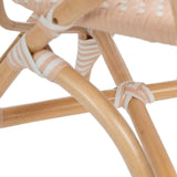 Dining Chair 57 x 62 x 90 cm Natural Beige Rattan-2