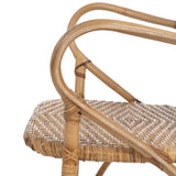 Dining Chair 57 x 62 x 90 cm Natural Rattan-4