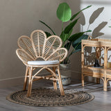 Dining Chair Natural Rattan 76 x 68 x 91 cm-1