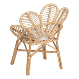 Dining Chair Natural Rattan 76 x 68 x 91 cm-8