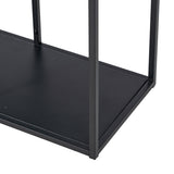 Shelves 90 x 30 x 188 cm Black Steel-1