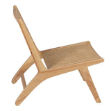 Armchair Natural Wood Rattan 60,5 x 73,5 x 72,5 cm-9