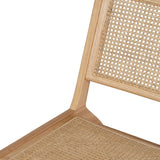 Armchair Natural Wood Rattan 60,5 x 73,5 x 72,5 cm-6